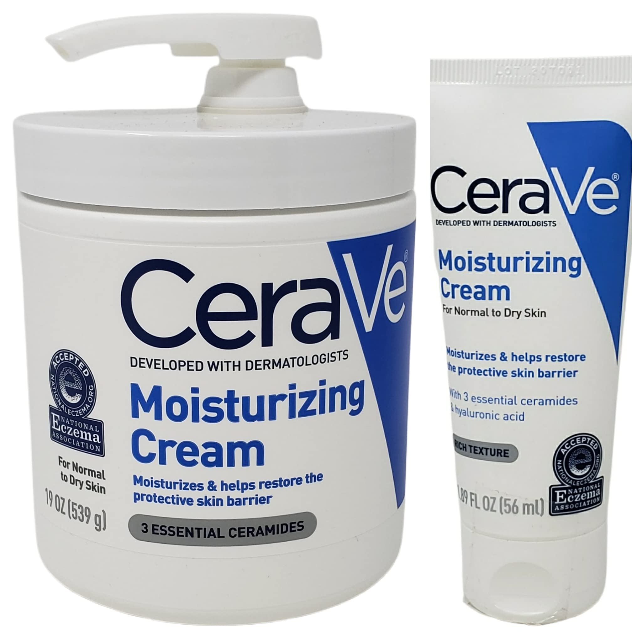 CeraVe Moisturizing Cream - Daily Face and Body Moisturizer